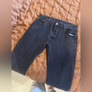 Levi's Men's Relaxed Black Jeans